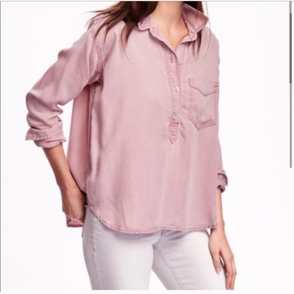 Old navy chambray top